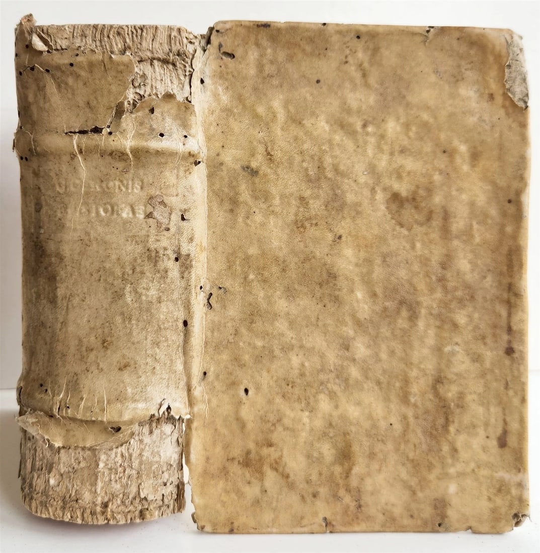 1540 ALDINE PRESS CICERO antique VELLUM 16th century RARE - 2