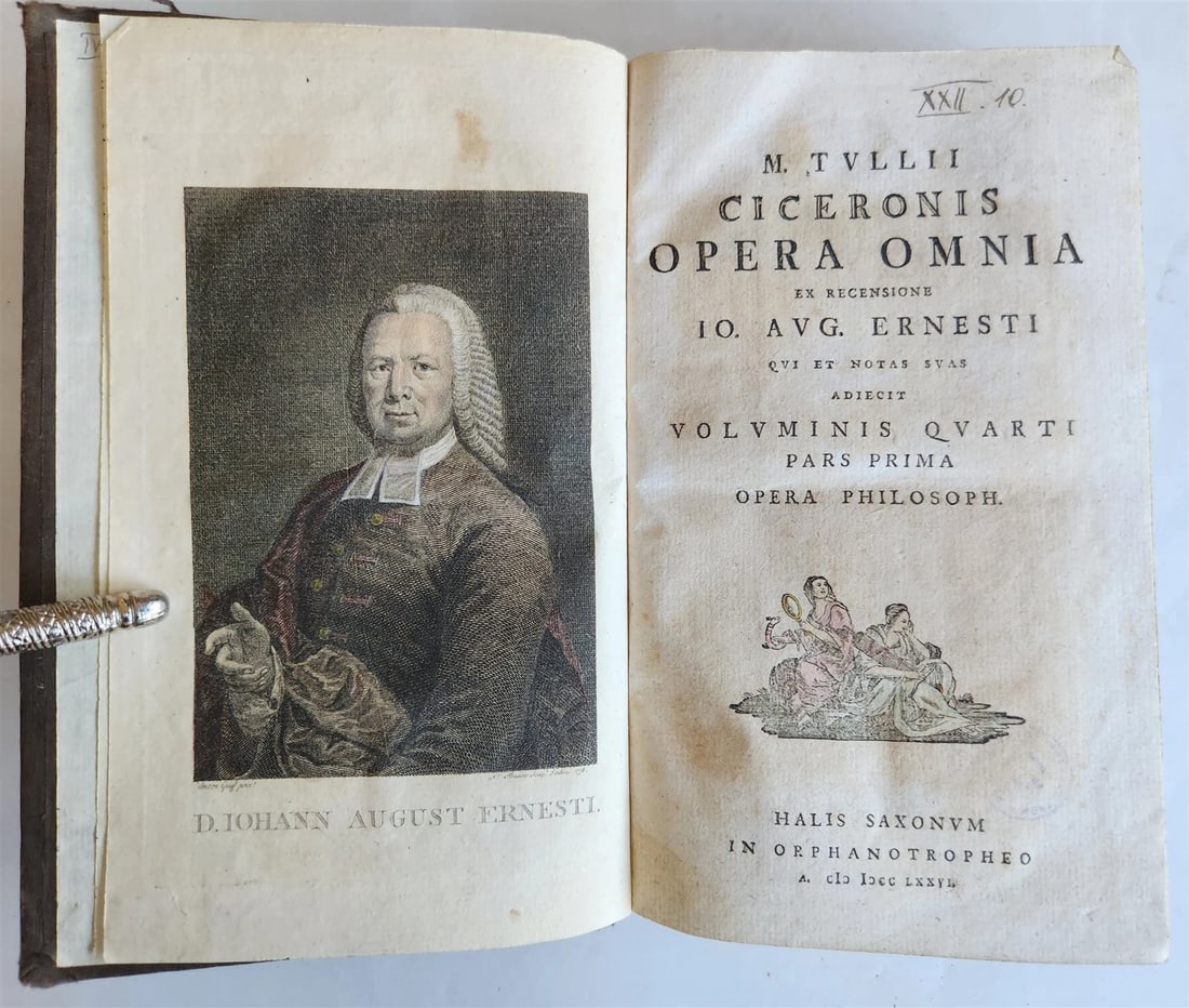 1776 CICERO OPERA OMNIA antique (1 of 7)