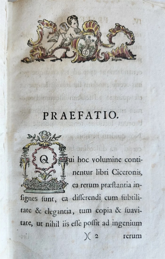 1776 CICERO OPERA OMNIA antique - 4