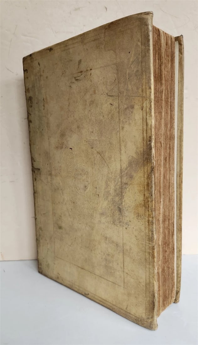 1724 BIBLE COMMENTARIES by Campegii VITRINGA antique VELLUM BOUND FOLIO part II - 3