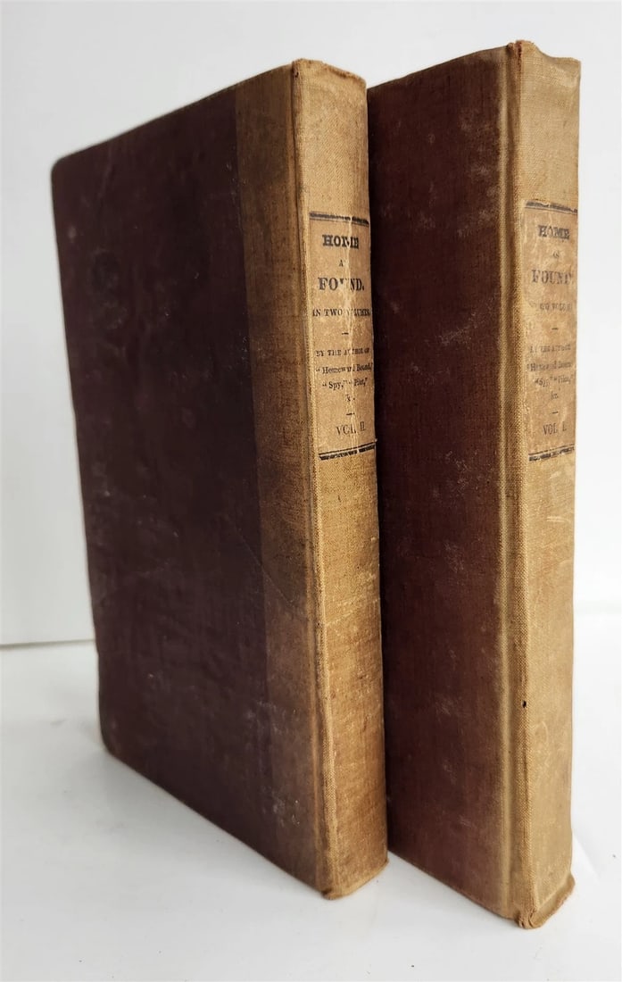 1838 FENIMORE COOPER Home as Found 1st EDITION antique AMERICANA - 2