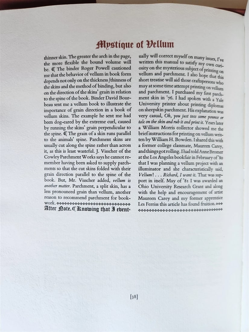 1984 Mystique of Vellum LIMITED EDITION NUMBERED COPY - 3