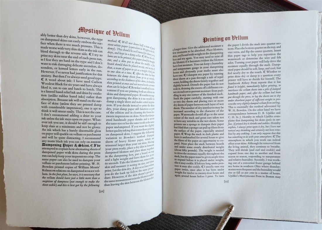 1984 Mystique of Vellum LIMITED EDITION NUMBERED COPY - 5