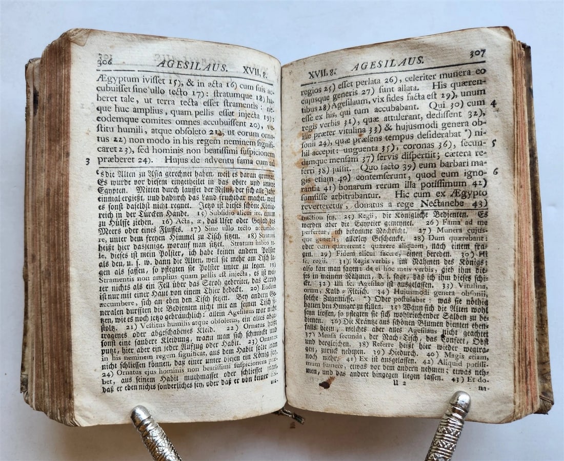 1751 De vita excellentium imperatorum by C. NEPOS antique ILLUSTRATED w/ MAPS - 12