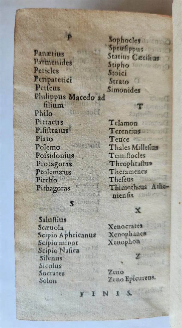 1587 CICERO Demosthenis Isocratis ac aliorum veterum oratorum antique VELLUM - 7