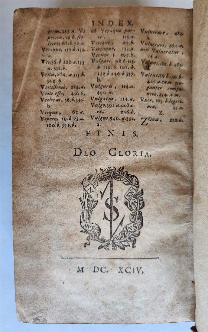 1694 HISTORY Herodiani historiarum by Baltasare Scheidio antique - 4