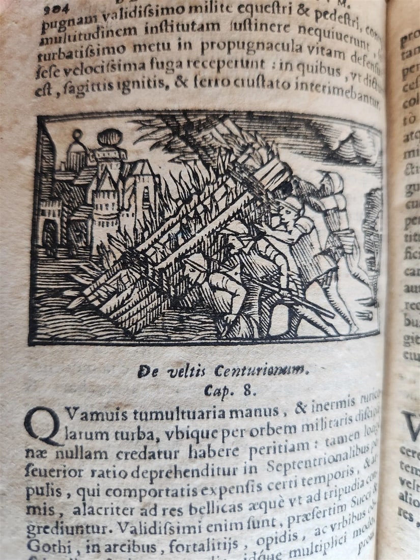 1557 DESCRIPTION of NORTHERN PEOPLE by O. MAGNUS antique ILLUSTRATED SCANDINAVIA - 12