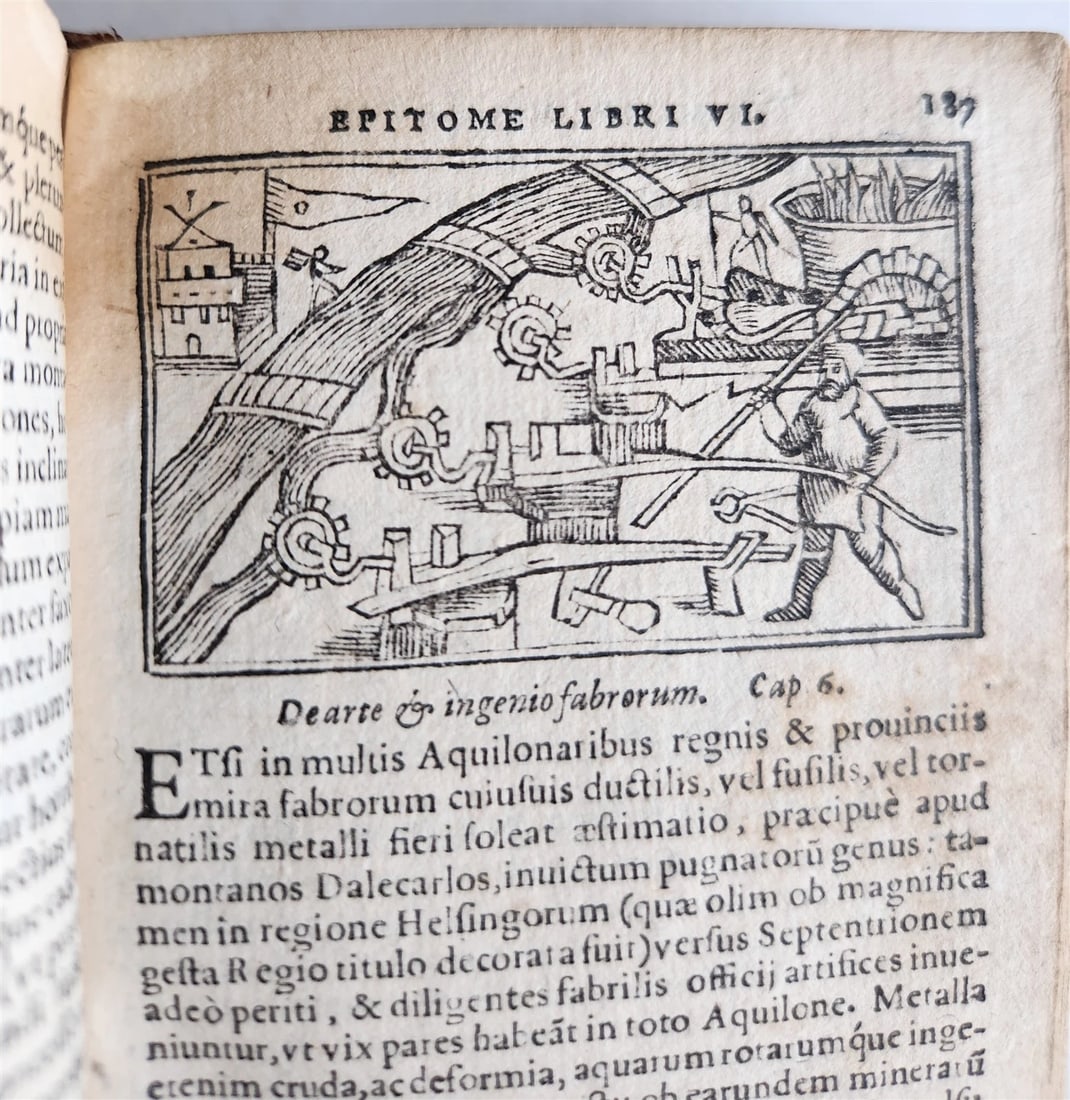 1557 DESCRIPTION of NORTHERN PEOPLE by O. MAGNUS antique ILLUSTRATED SCANDINAVIA - 13