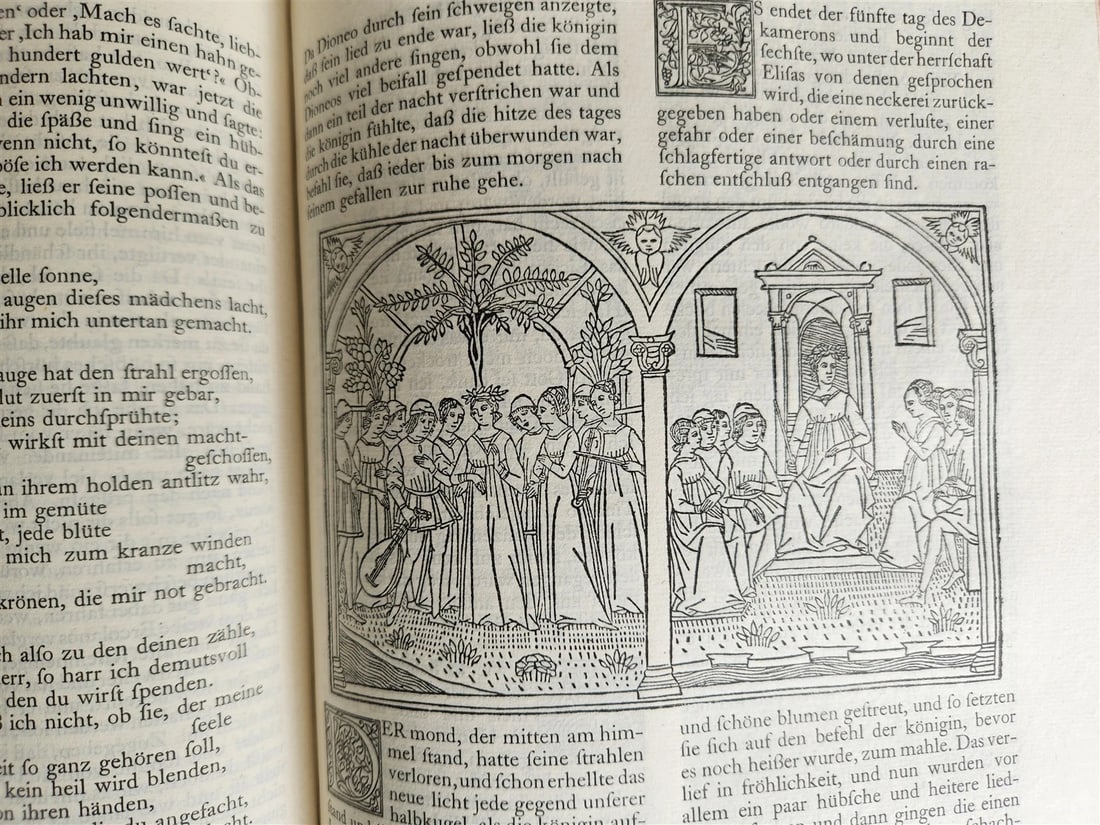 1912 DECAMERON in GERMAN by BOCCACCHIO antique LTD EDITION ILLUSTRATED FOLIO - 8