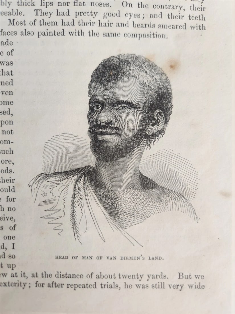 1842 VOYAGES of CAPTAIN COOK ILLUSTRATED 2 VOLUMES antique in ENGLISH - 6