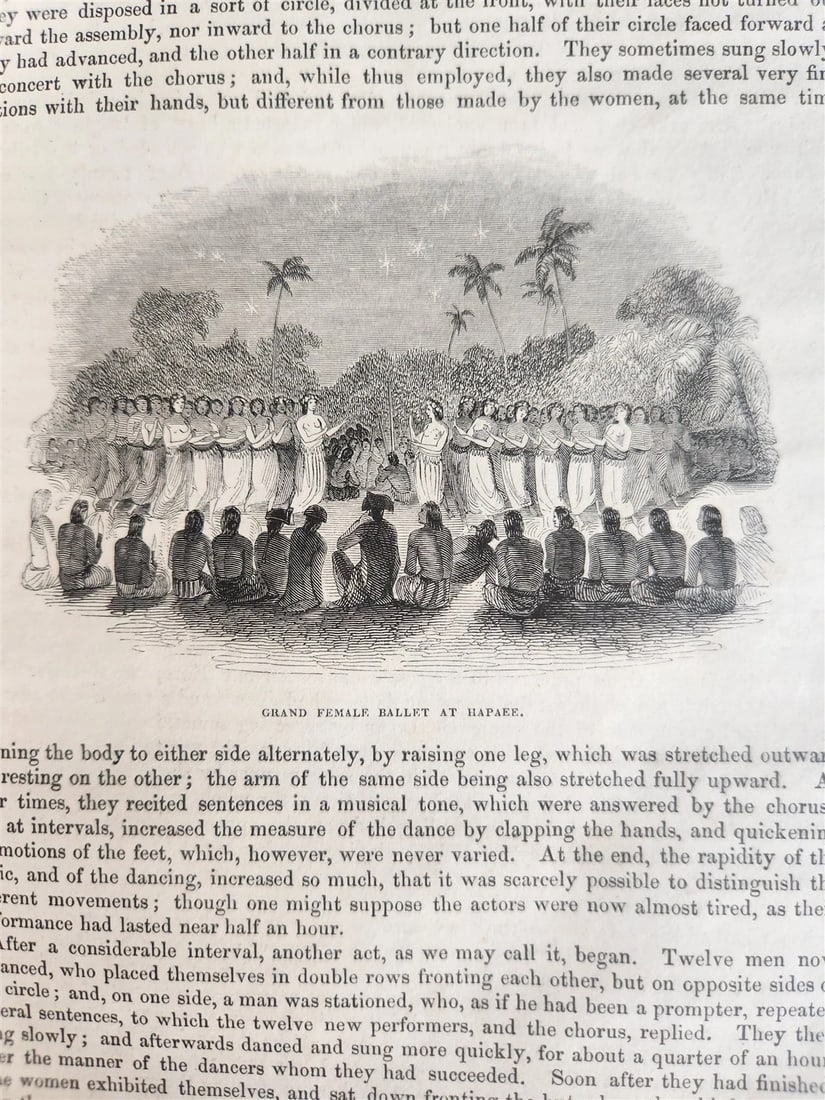 1842 VOYAGES of CAPTAIN COOK ILLUSTRATED 2 VOLUMES antique in ENGLISH - 8