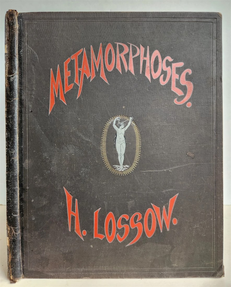 1880s OVID'S METAMORPHOSES ILLUSTRATED antique EROTICA LARGE FOLIO - 2