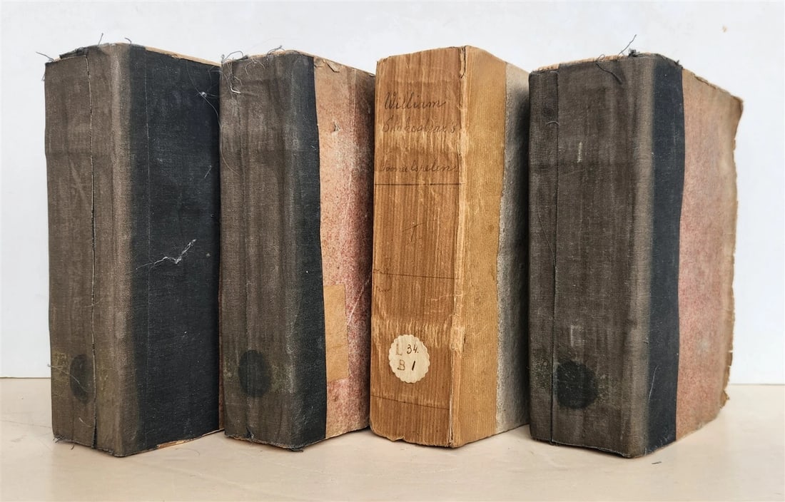 1778-1782 WILLIAM SHAKESPEARE's TOONEELSPELEN antique 4 VOLUMES in DUTCH (1 of 17)
