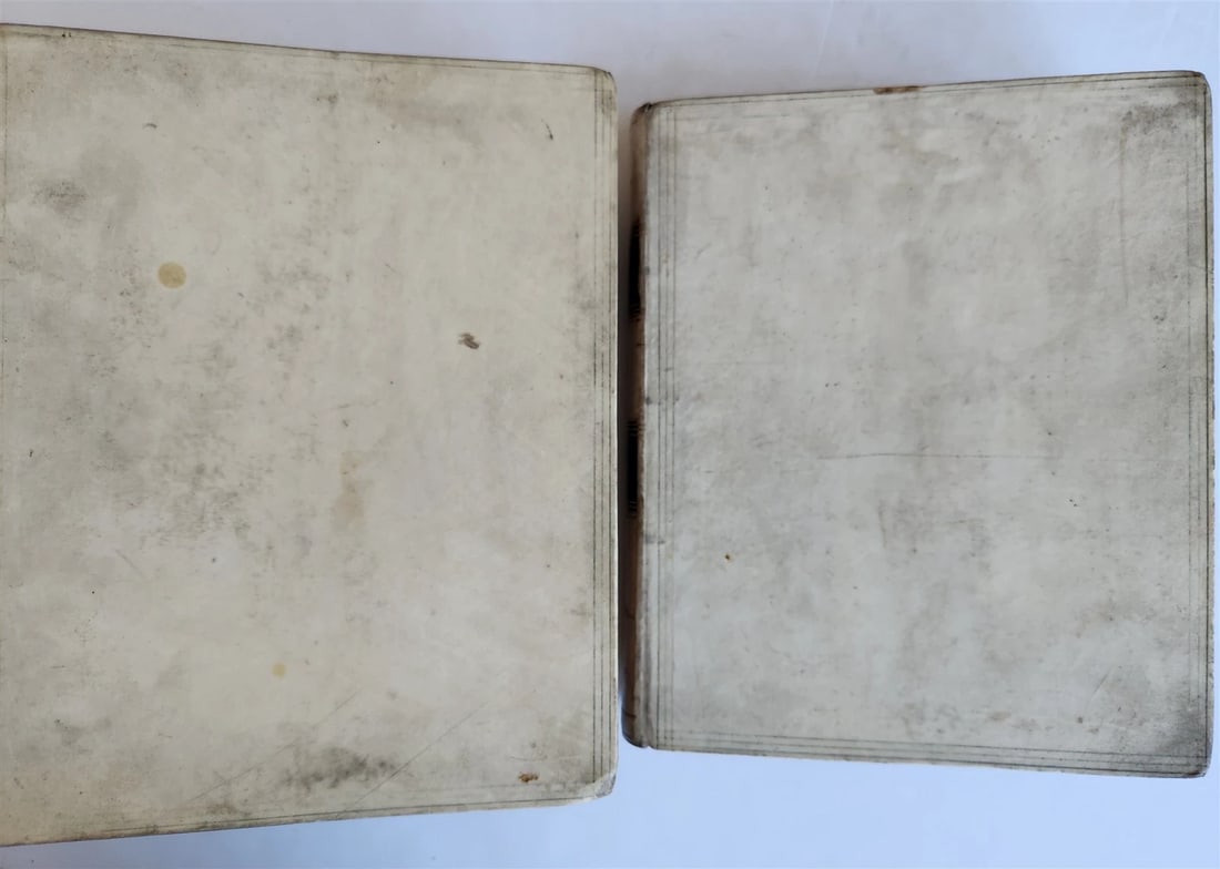 1805 DICTIONARY of PAINTERS by Matthew Pilkington 2 VELLUM BOUND VOLUMES antique - 11