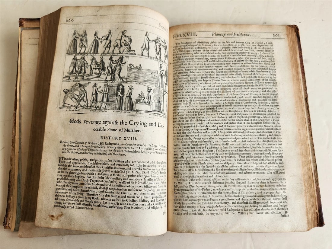 1657 Triumphs of Gods Revenge Against Crying by REYNOLDS ANTIQUE ILLUSTRATED - 12