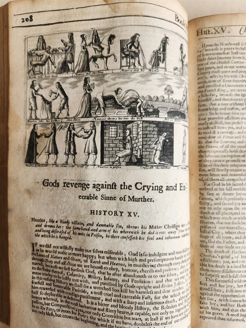 1657 Triumphs of Gods Revenge Against Crying by REYNOLDS ANTIQUE ILLUSTRATED - 15