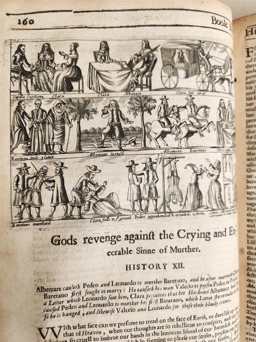 1657 Triumphs of Gods Revenge Against Crying by REYNOLDS ANTIQUE ILLUSTRATED - 17