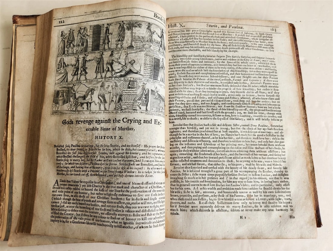 1657 Triumphs of Gods Revenge Against Crying by REYNOLDS ANTIQUE ILLUSTRATED - 19