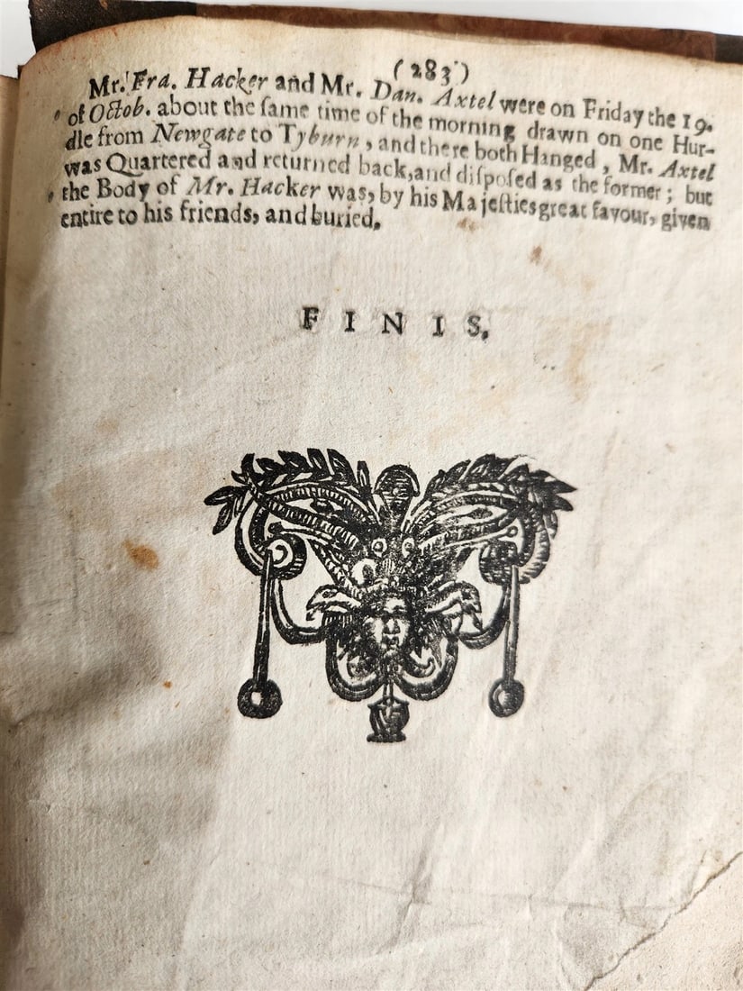 1660 Exact Impartial Accompt of Indictment Arraignment Trial Judgment ANTIQUE - 5