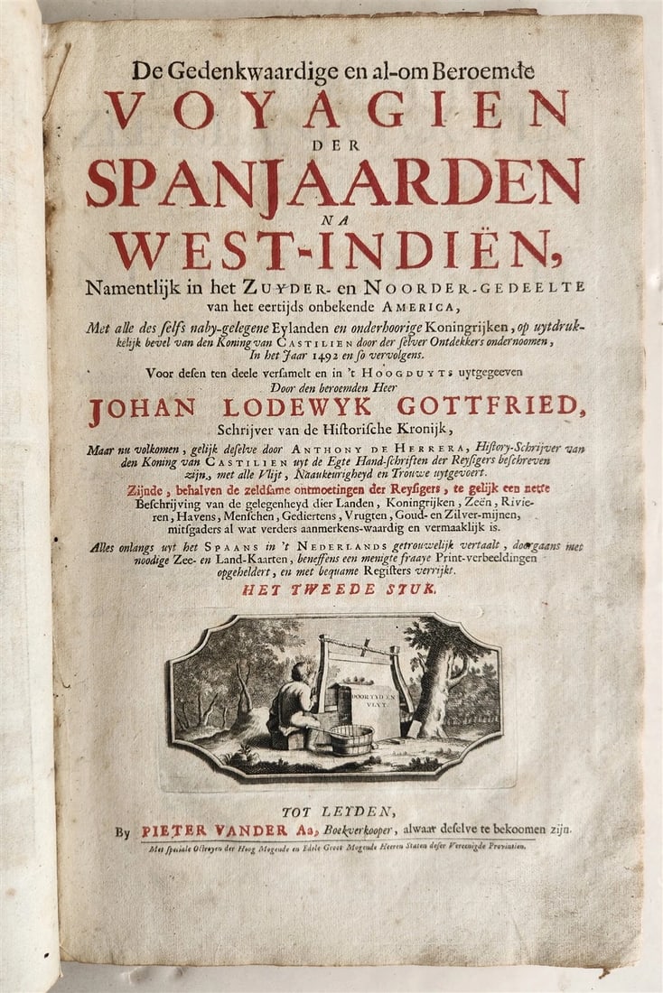 1700s ILLUSTRATED WEST INDIES MEXICO CORTES HISTORY ANTIQUE folio - 2