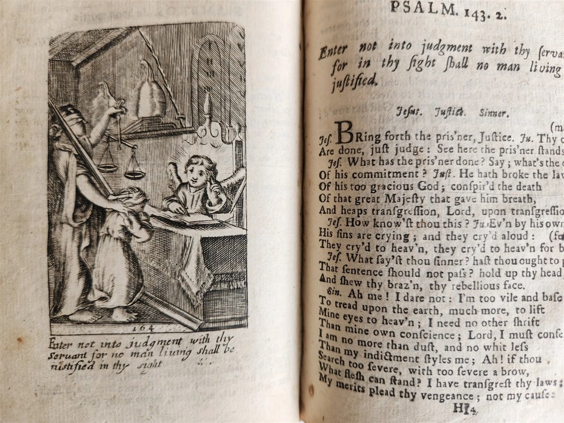 1634 ILLUSTRATED EMBLEM BOOK by Francis Quarles ANTIQUE in ENGLISH - 19