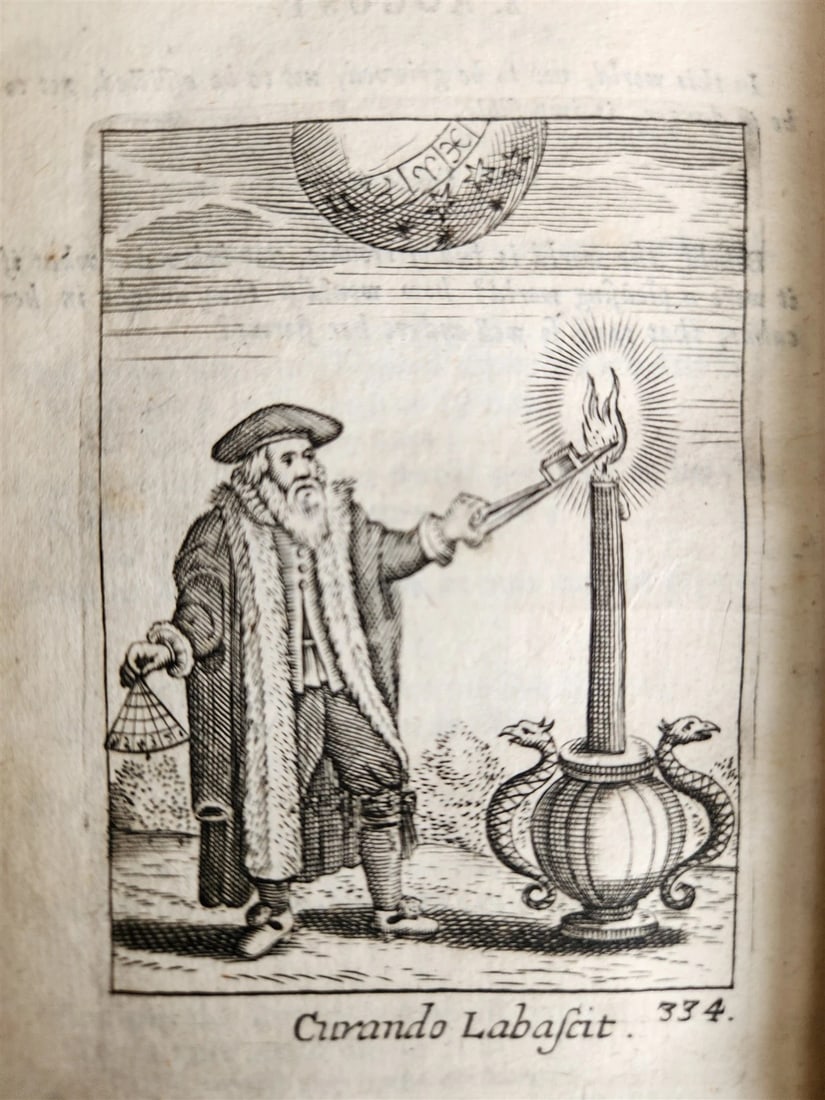 1634 ILLUSTRATED EMBLEM BOOK by Francis Quarles ANTIQUE in ENGLISH - 9
