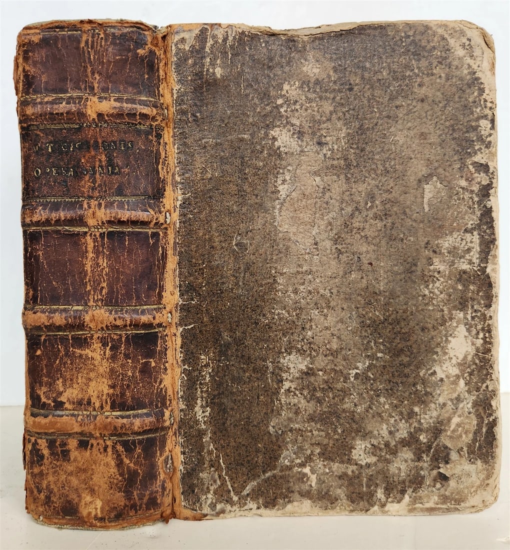 1588 CICERO antique 16th century Opera Omnia praeter hactenus vulgatam - 2