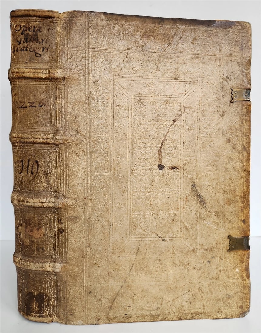 1543 OPERA OMNIA by K. Schatzger antique PIGSKIN FOLIO signed by Bavarian Dukes - 2