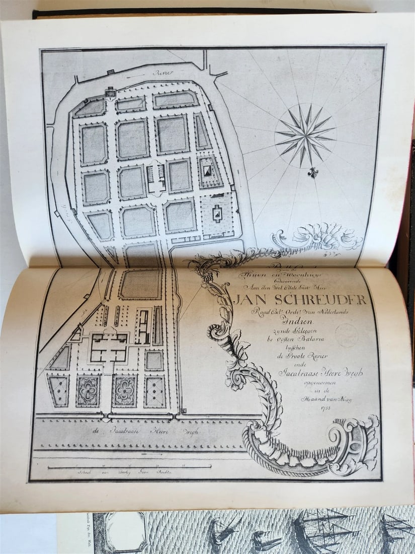 1922 OLD BATAVIA - JAKARTA 2 volumes ILLUSTRATED w/ MAPS antique in DUTCH - 8