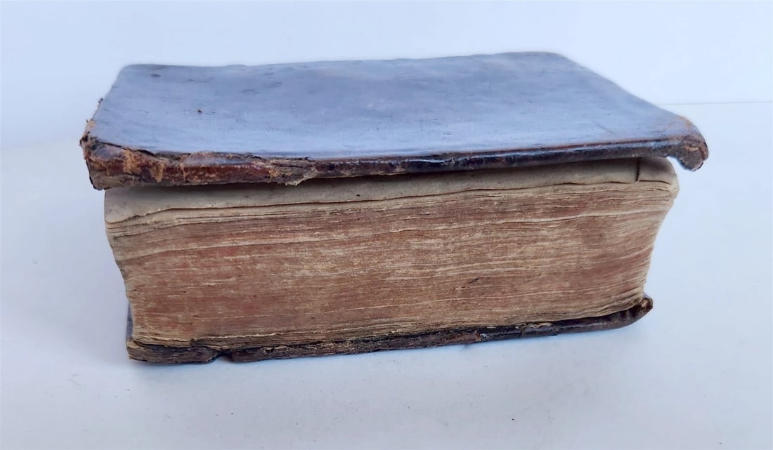 1559 PSALTER in GREEK & LATIN antique 16th CENTURY rare PSALTERIUM DAVIDICUM - 4