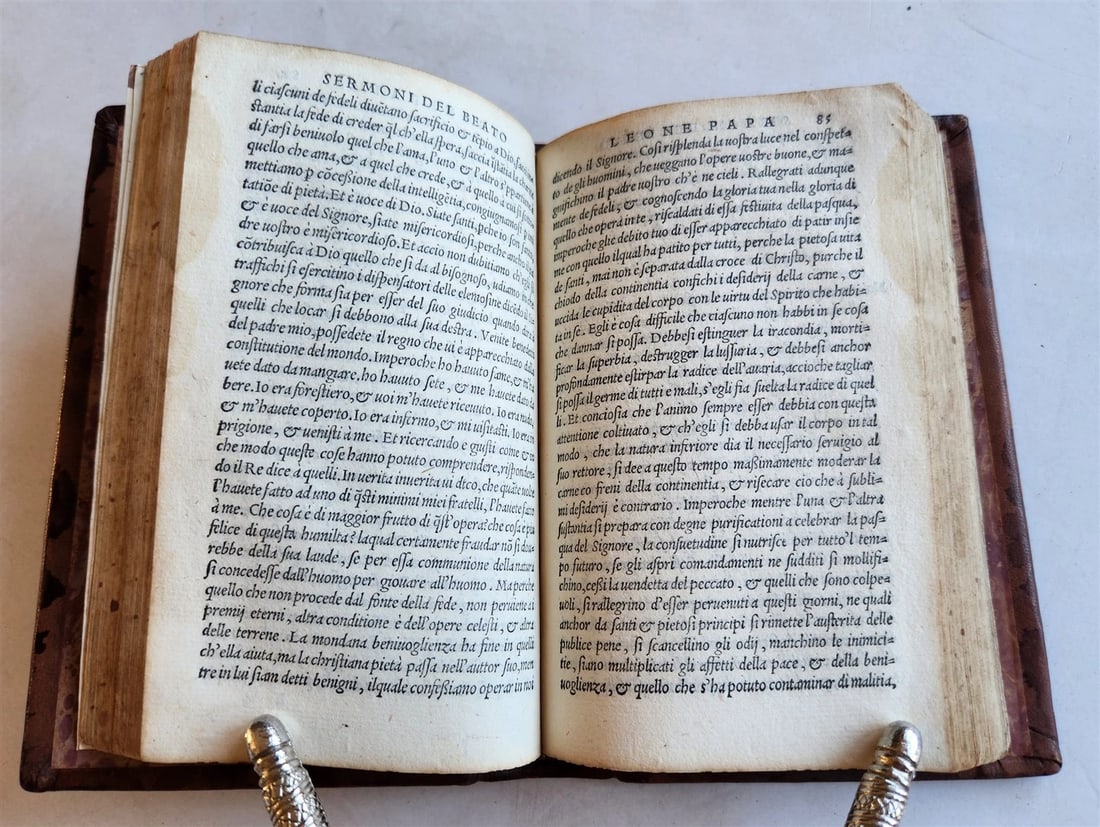 1547 SERMONS in ITALIAN antique 16th CENTURY - 8