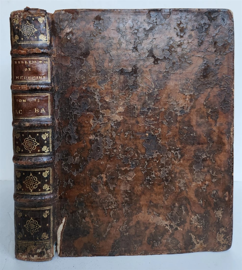 1749 MEDICAL TREATISE ILLUSTRATED ANATOMY by Francois PLANQUE antique V. 2 - 3