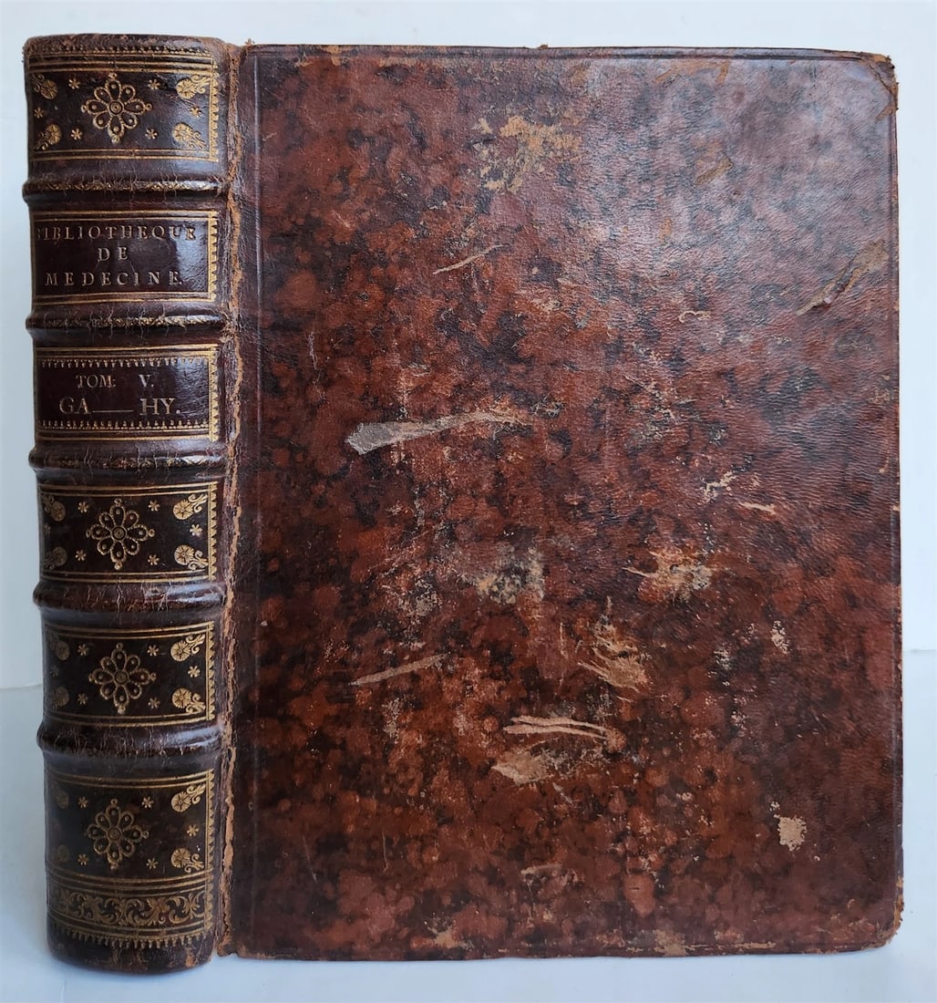 1759 MEDICAL TREATISE ILLUSTRATED ANATOMY by Francois PLANQUE antique V. 5 - 4