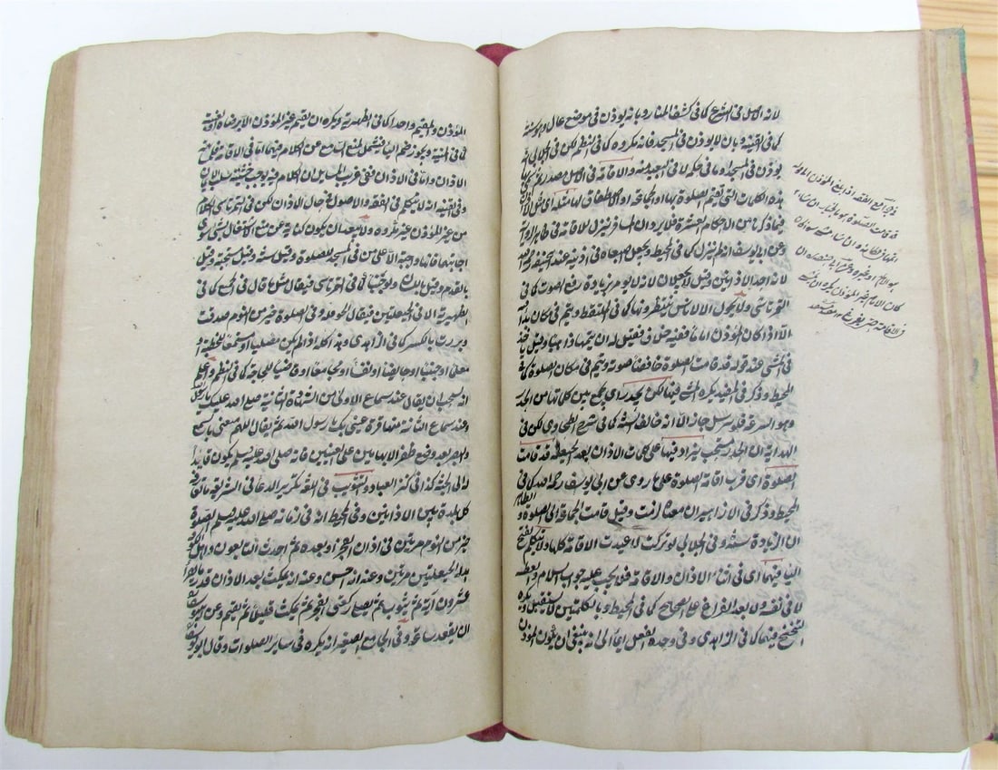 1871 ISLAMIC MANUSCRIPT LAW BOOK antique SHARIA HAND WRITTEN UZBEKISTAN KOKAND - 5