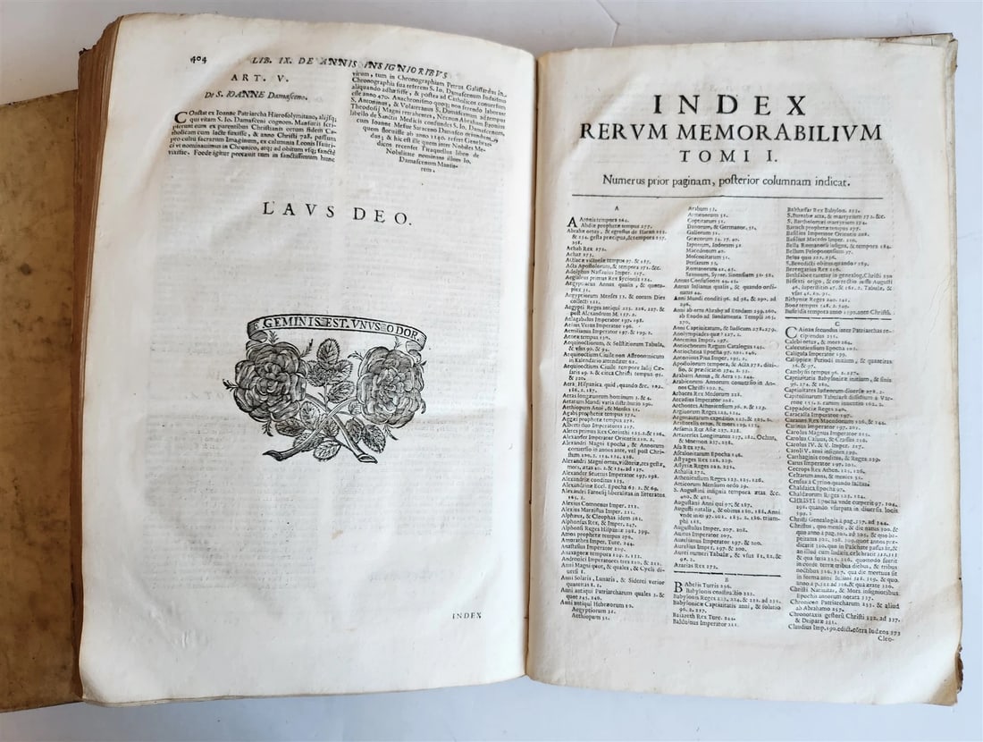 1669 CHRONOLOGIAE REFORMATAE by ASTRONOMER G. Riccioli antique 2 VELLUM FOLIOS - 9
