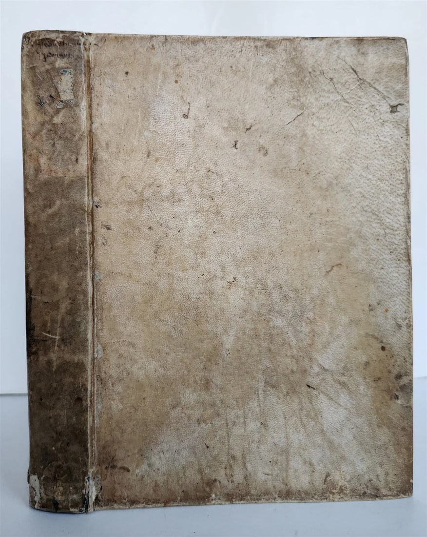 1578 NOTABLE MEN BIOGRAPHIES ILLUSTRATED antique Promtuarii iconum VELLUM 16th C - 2