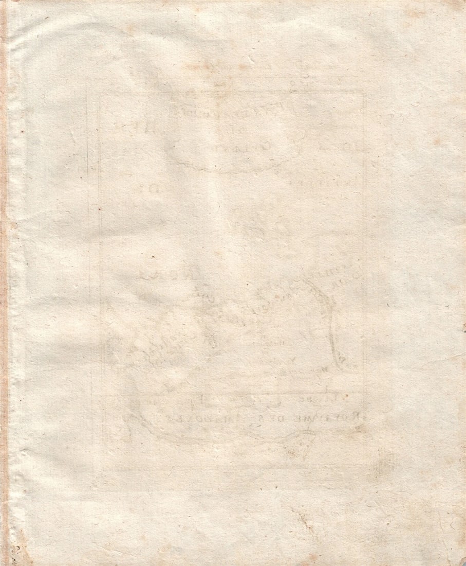 1719 FRENCH GUIANA MAP plate 38 from Beschreibung Des gantzen Welt-Kreises - 2