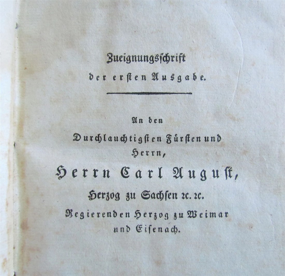 1801 HORACE WORKS in GERMAN antique - 4