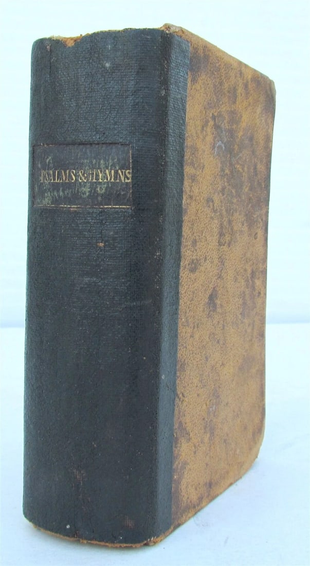 1850s PRESBYTERIAN CHURCH PSALMS & HYMNS antique PHILADELPHIA AMERICANA - 2