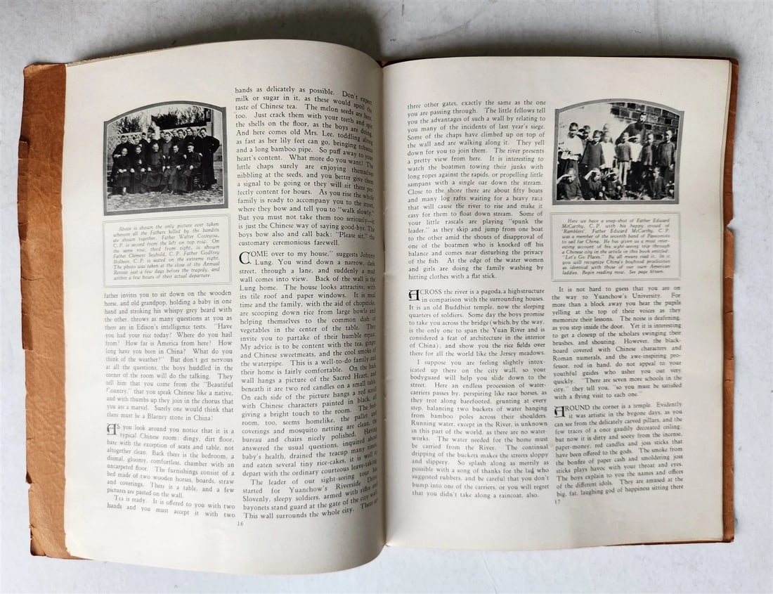 1925 EYES EAST INTERESTING FACTS ABOUT CHINA antique ILLUSTRATED printed in USA - 13