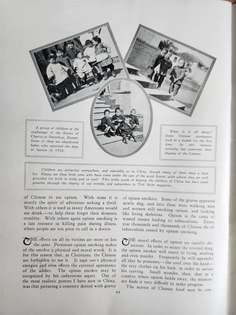 1925 EYES EAST INTERESTING FACTS ABOUT CHINA antique ILLUSTRATED printed in USA - 3