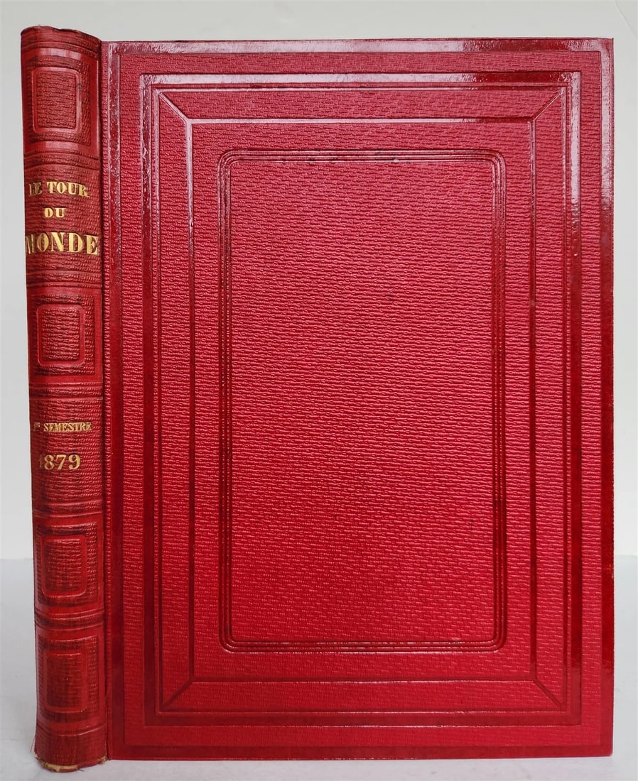 1879 HISTORY VOYAGES ILLUSTRATED antique UZBEKISTAN S.AMERICA MOROCCO NEW GUINEA - 2