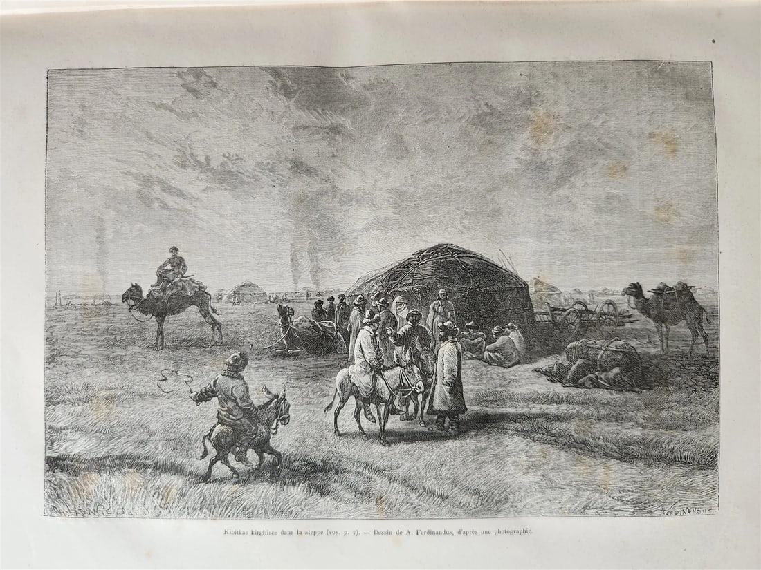 1879 HISTORY VOYAGES ILLUSTRATED antique UZBEKISTAN S.AMERICA MOROCCO NEW GUINEA - 8