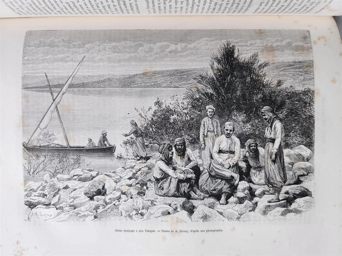 1882 HISTORY of VOYAGES ILLUSTRATED antique CAUCASUS VENEZUELA SYRIA BELGIUM - 9