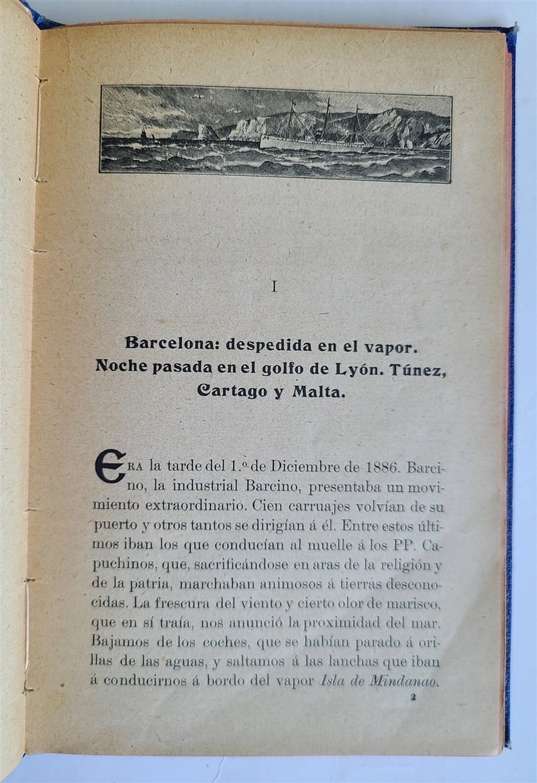 1932 MY JOURNEY TO OCEANIA HISTORY OF FOUNDATION OF CAPUCHIN MISSIONS antique - 3