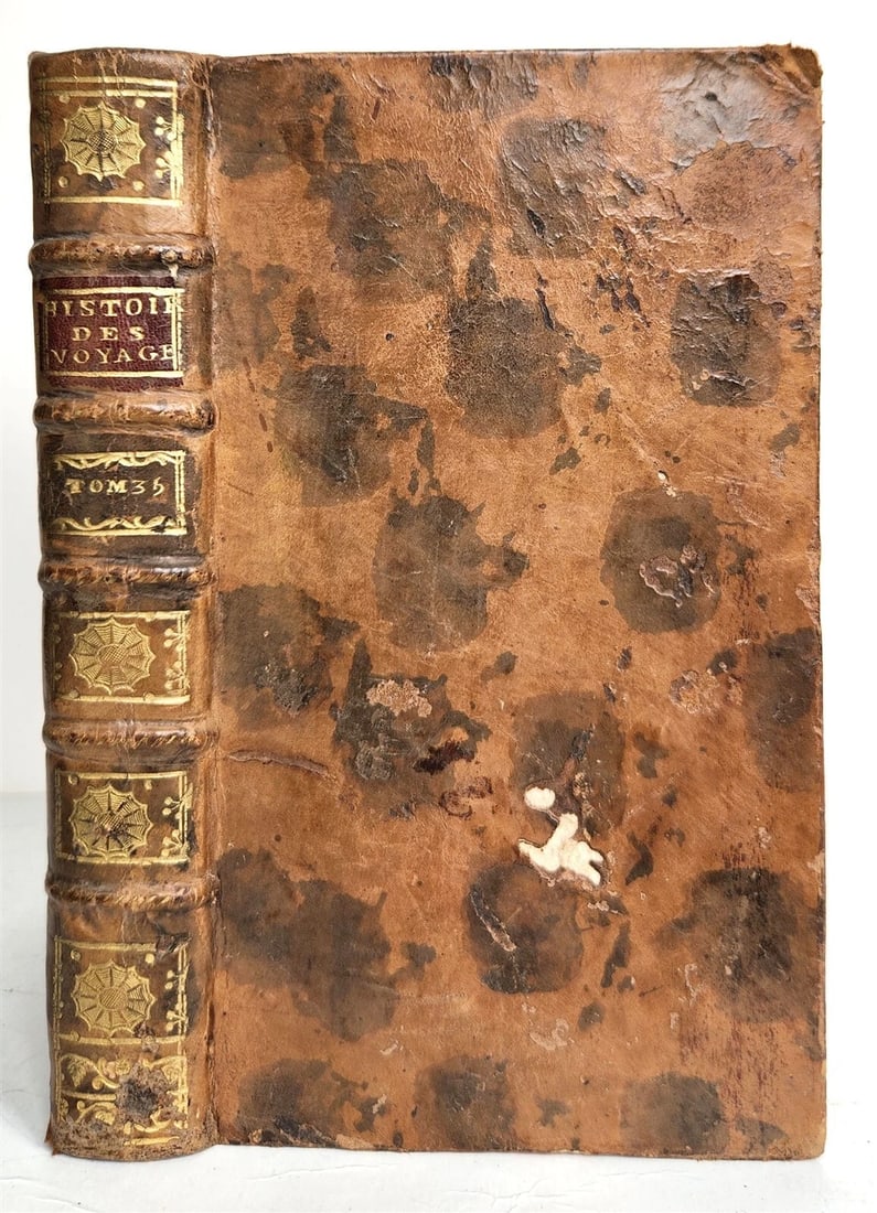 1751 HISTOIRE des VOYAGES illustrated FERNAND MENDEZ PINTO to INDIA TRAVELS v.35 - 3