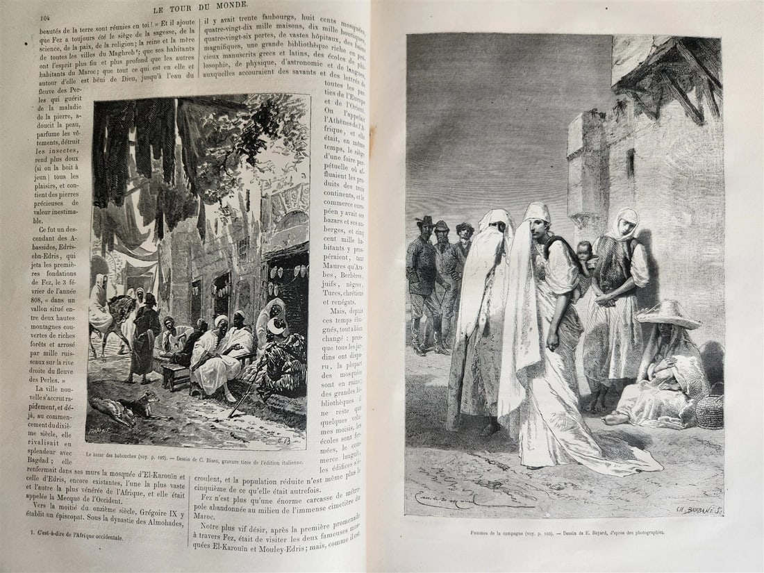1879 HISTORY VOYAGES ILLUSTRATED antique INDO-CHINA S.AMERICA HAITI RUSSIA SYRIA - 13