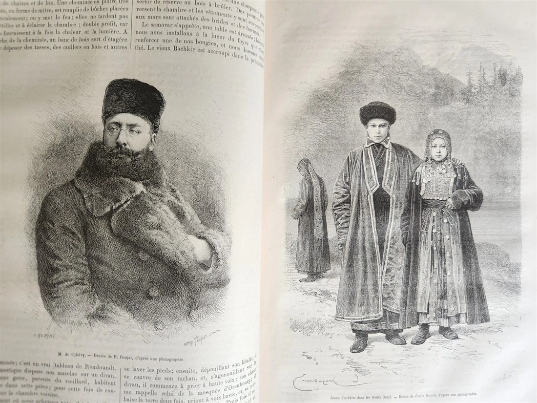1879 HISTORY VOYAGES ILLUSTRATED antique INDO-CHINA S.AMERICA HAITI RUSSIA SYRIA - 15