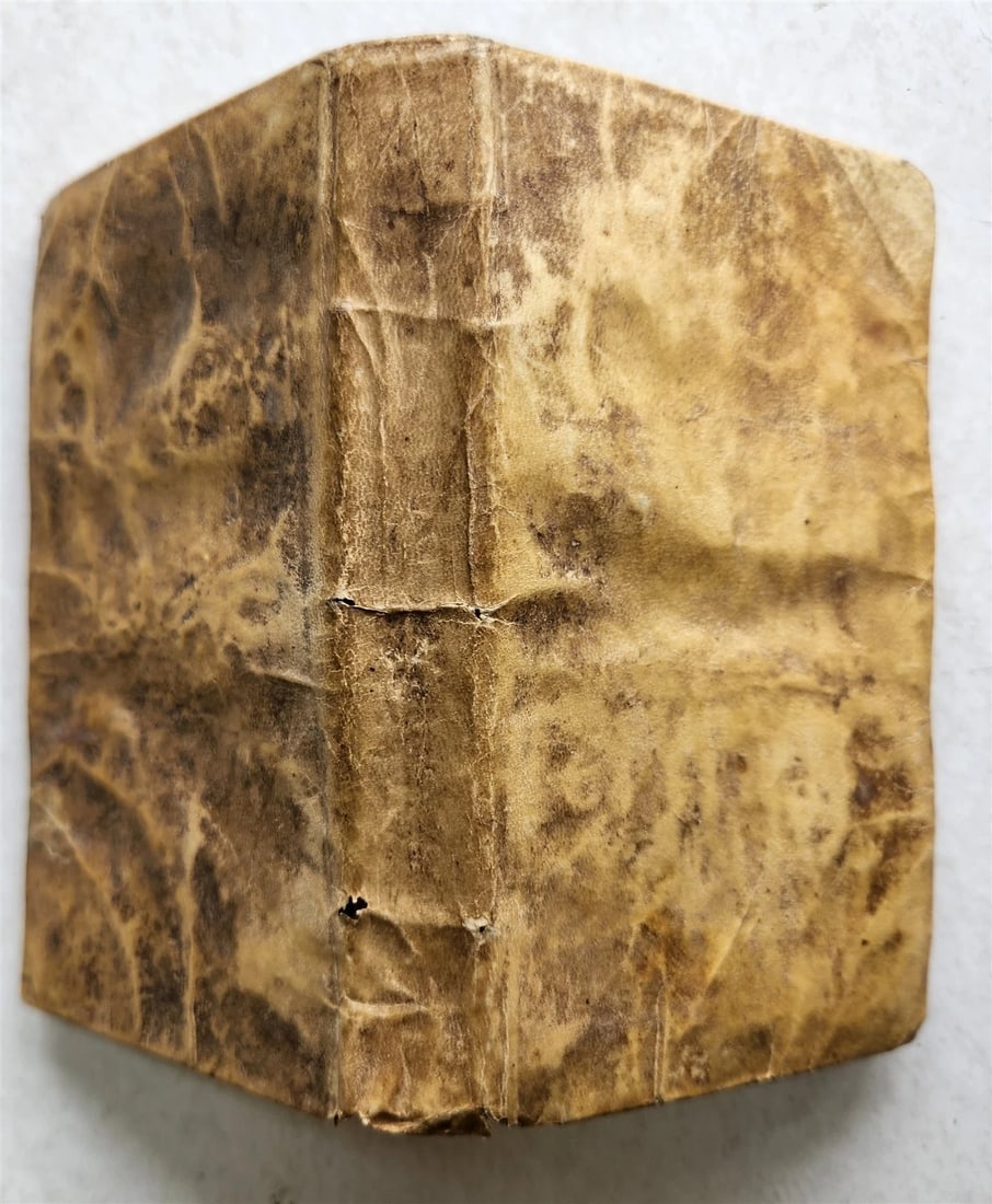 1819 DE ARTE RHETORICA by P. DOMINICO DECOLONIA antique VELLUM BOUND: Title: 1819 DE ARTE RHETORICA by P. DOMINICO DECOLONIA antique VELLUM BOUND Description: DE ARTE RHETORICA by P. DOMINICO DECOLONIA Venice; 1819 Size 3 3/4 by 6 1/3 inches Text in Latin Original