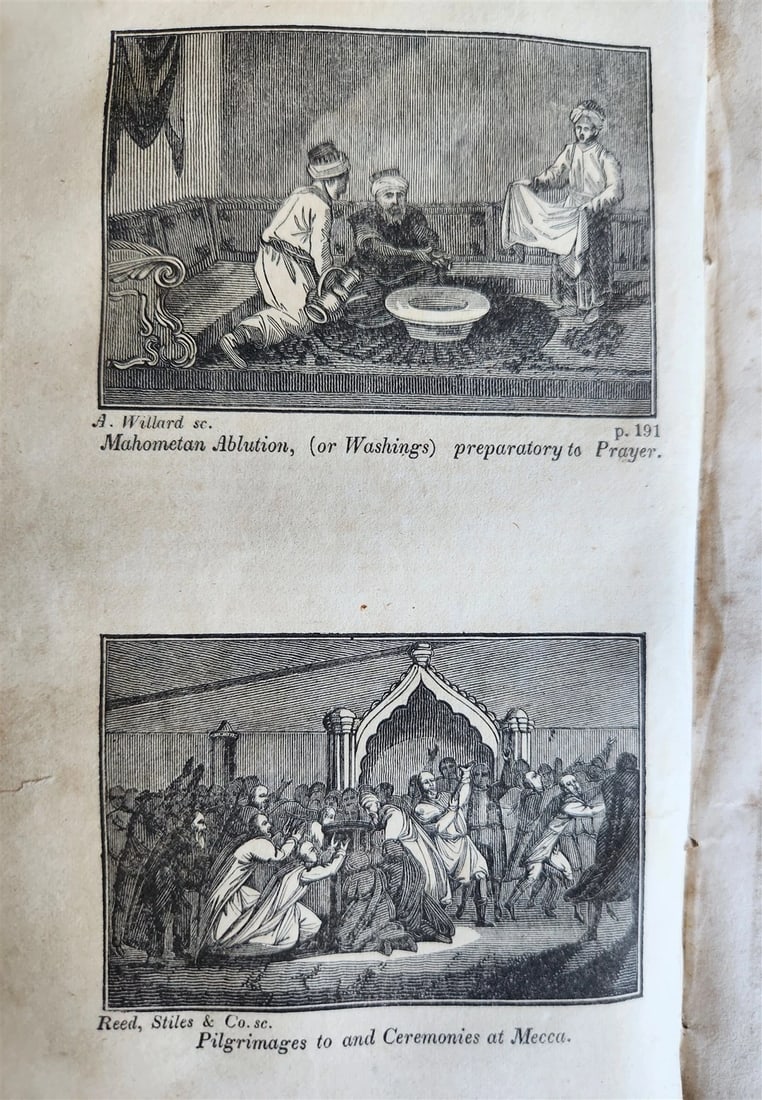 1823 RELIGIONS & RELIGIOUS CEREMONIES of ALL NATIONS antique ILLUSTRATED - 10